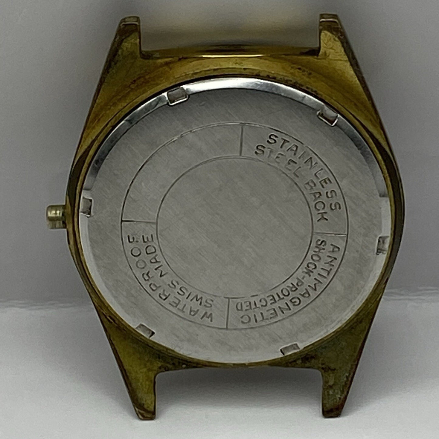 35mm Manual Wind Gents Vintage Newmark EB 8800 DT Movement Watch NON WORKING