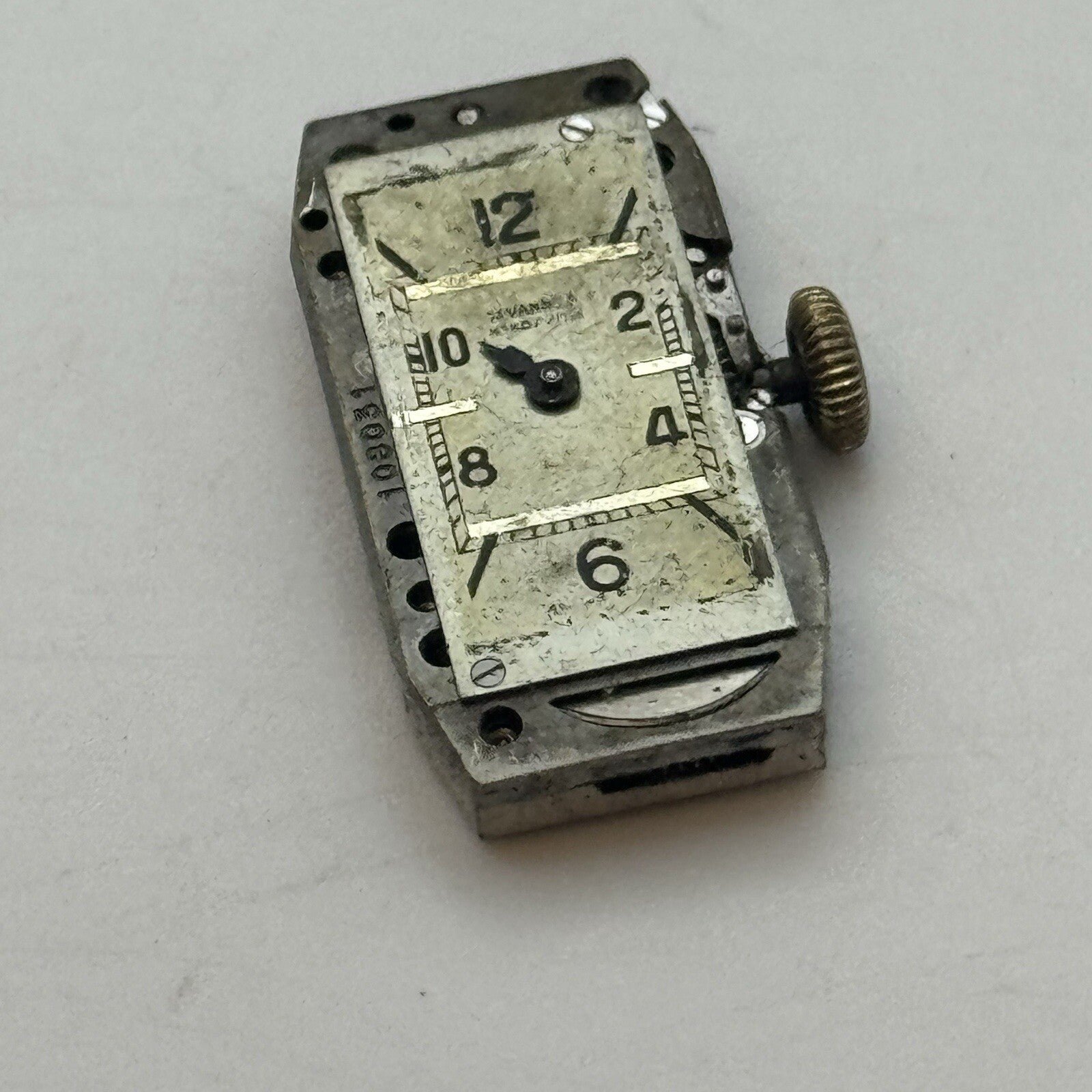 12.1mm Cyma Tavannes Cal 345 High Quality Tank Watch Movement Restoration Parts