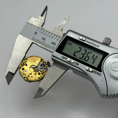 23.6mm Rare FHF Trench Watch Movement Manual Wind Swiss Vintage PARTS SPARES