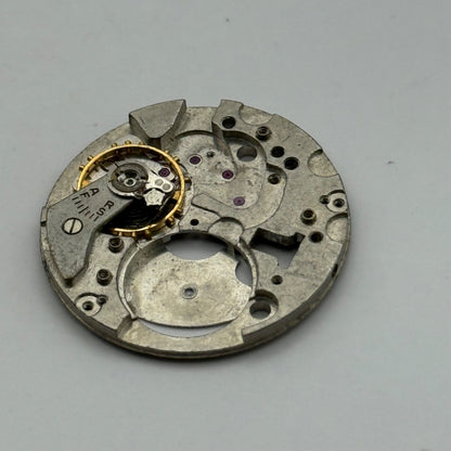 FHF 71 Watch Movement Manual Wind Vintage Swiss Incomplete Parts Repair 25.9mm