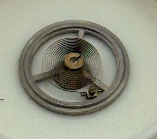 EB 1225 Balance Wheel Complete And Spring 5¼’’’  112 M Watch Movement Parts NOS