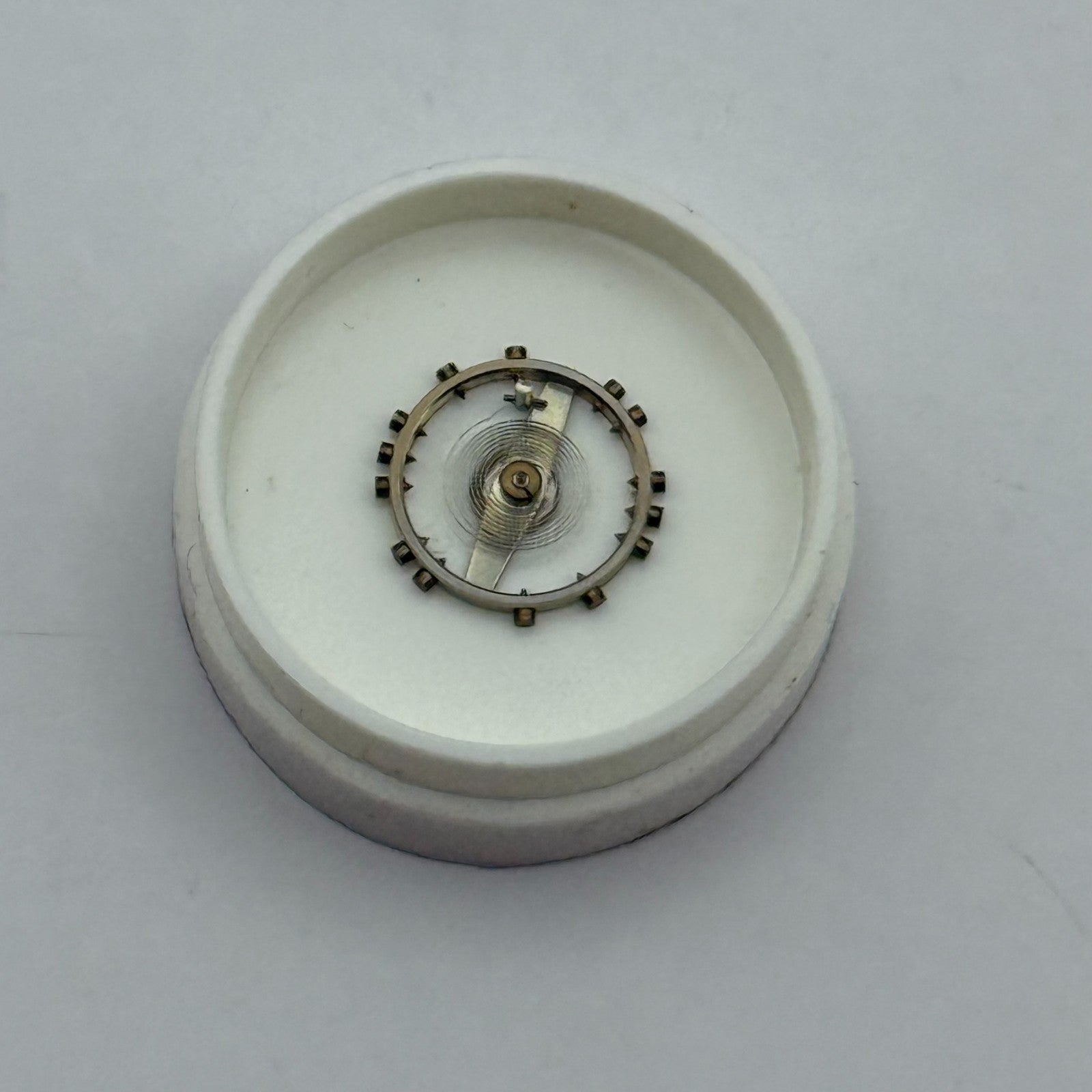 FHF 60 Balance Wheel Complete And Spring  6 3/4-8'''  200 M Watch Movement Parts
