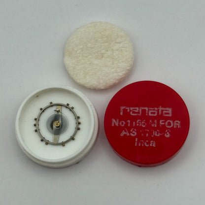 AS 1700-3 Inca Balance Wheel Complete And Spring 1165 M Watch Movement Parts NOS