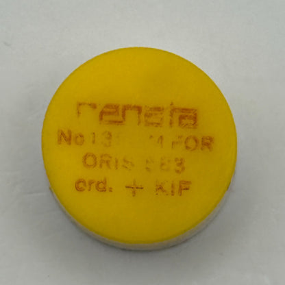 Oris 583Balance Wheel Complete And Spring Ord + KIF Watch Movement Parts NOS