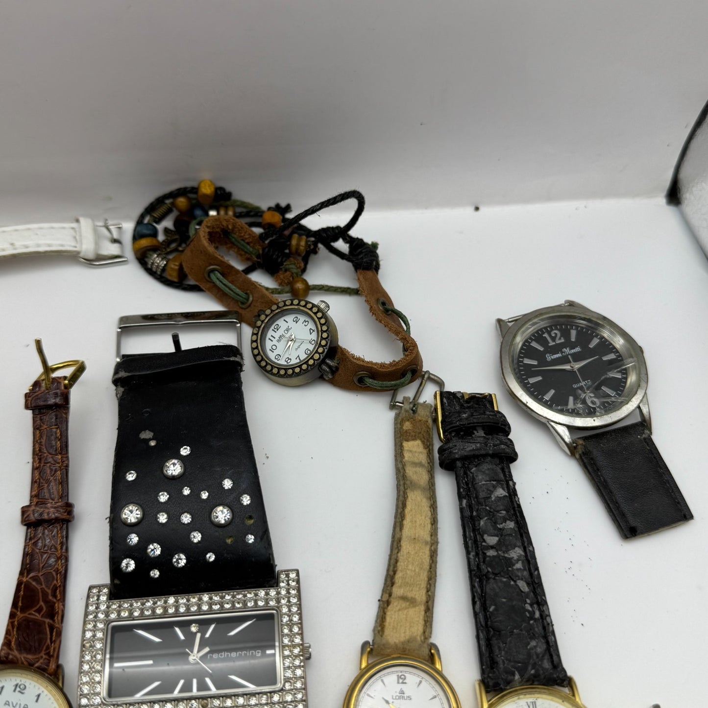 Large Bundle Of Vintage / Modern Quartz Watches Joblot UNTESTED PARTS REPAIR