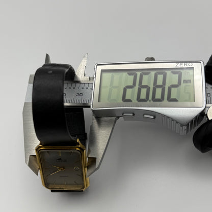 Working Ladies Lotus Date Dial Quartz 26mm Quartz Watch PUW Movement New Battery