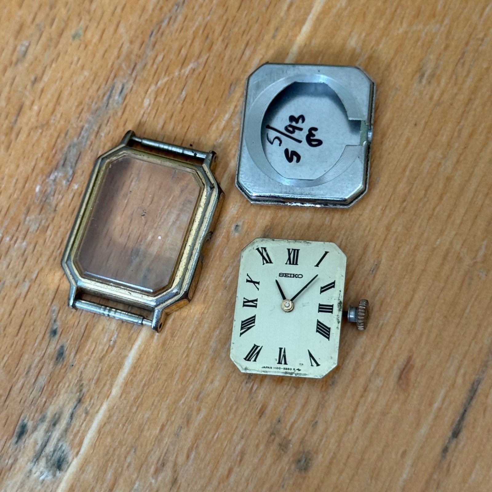 20mm Vintage Seiko 1100-5460 Japan Ladies Manual Wind 11A Watch PARTS / REPAIR