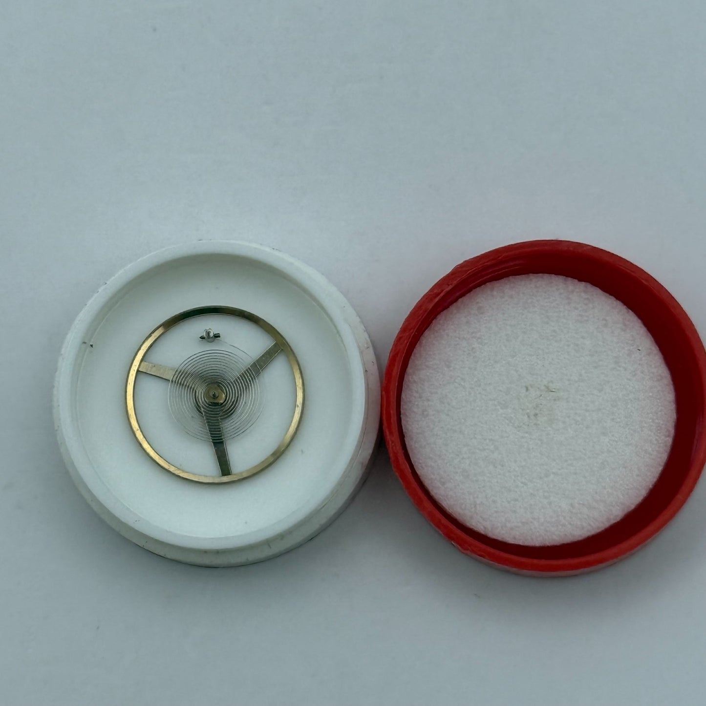 AS 1906 Balance Wheel Complete And Spring Ord. + Inca 577 M Watch Movement Parts