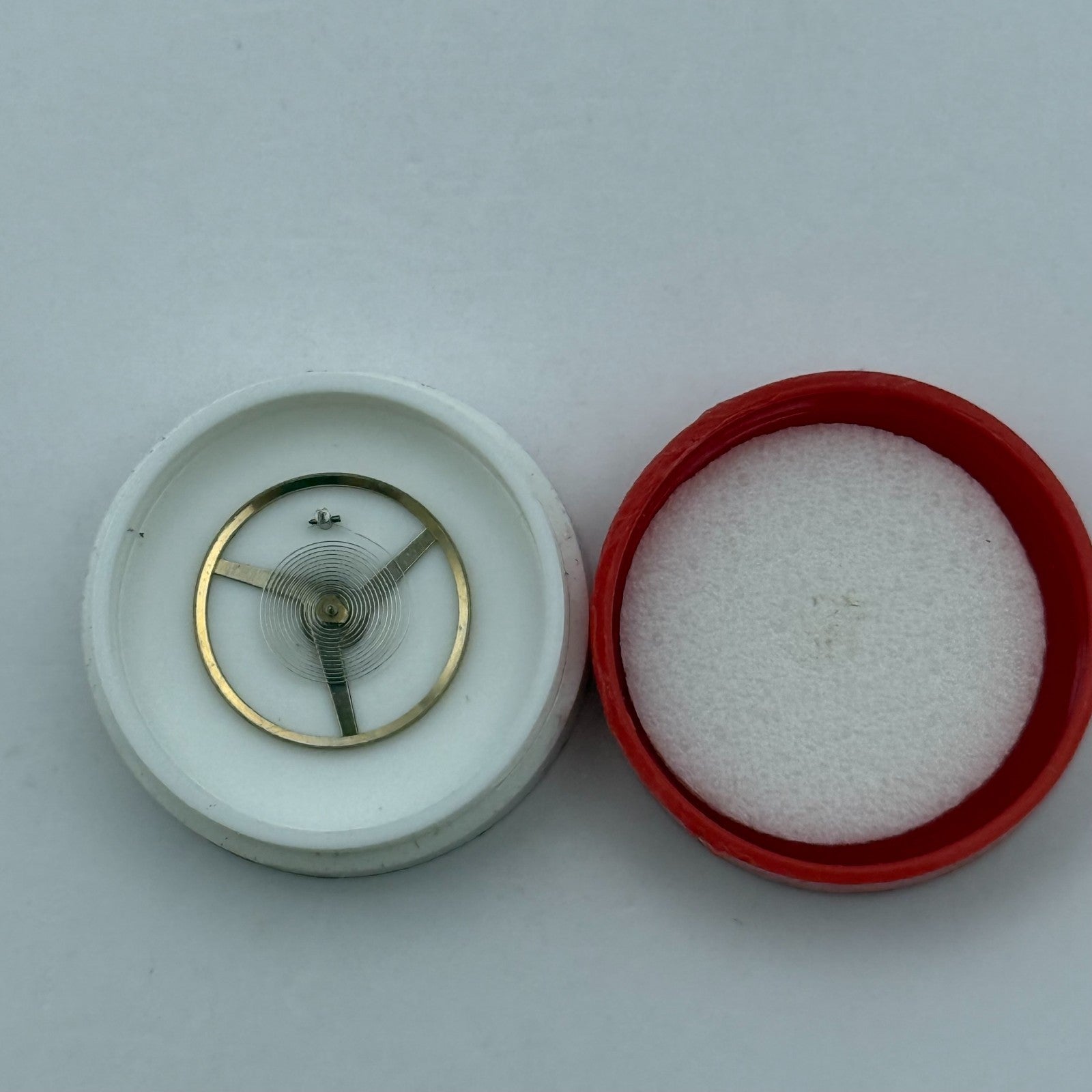 AS 1906 Balance Wheel Complete And Spring Ord. + Inca 577 M Watch Movement Parts