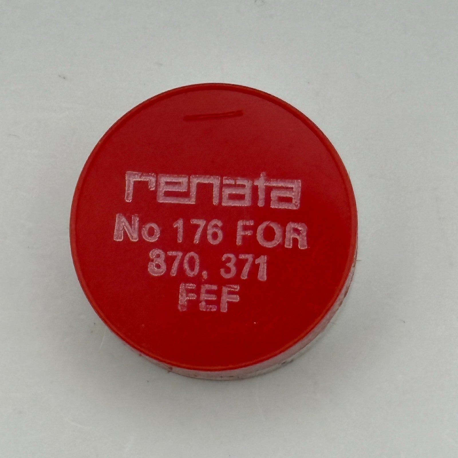 FEF 370 371 Balance Wheel Complete And Spring  176 Watch Movement Parts NOS