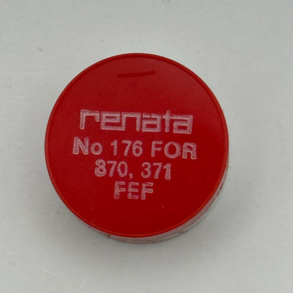 FEF 370 371 Balance Wheel Complete And Spring  176 Watch Movement Parts NOS