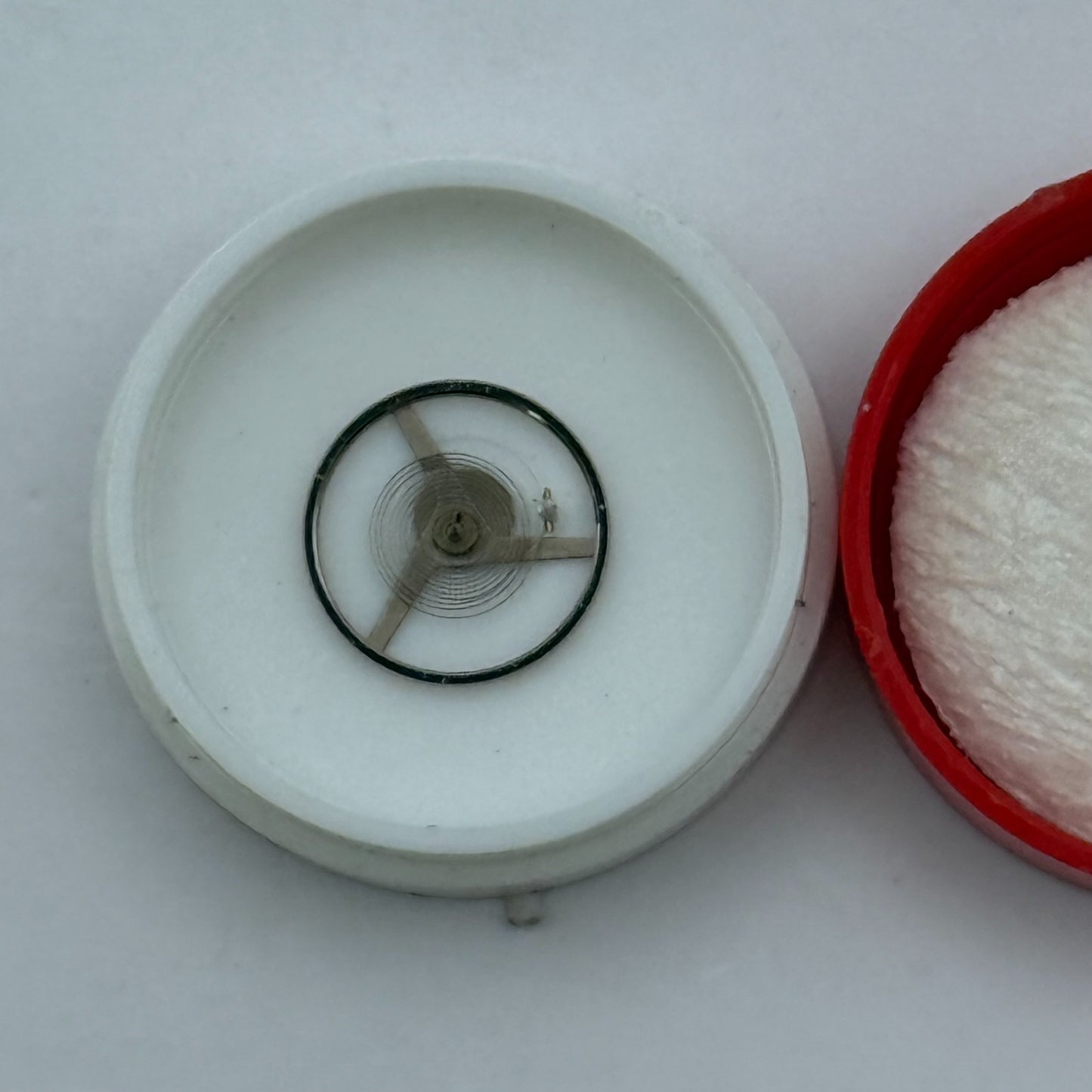 ETA 2512 Balance Wheel Complete And Spring Inca 1112 M Watch Movement Parts NOS