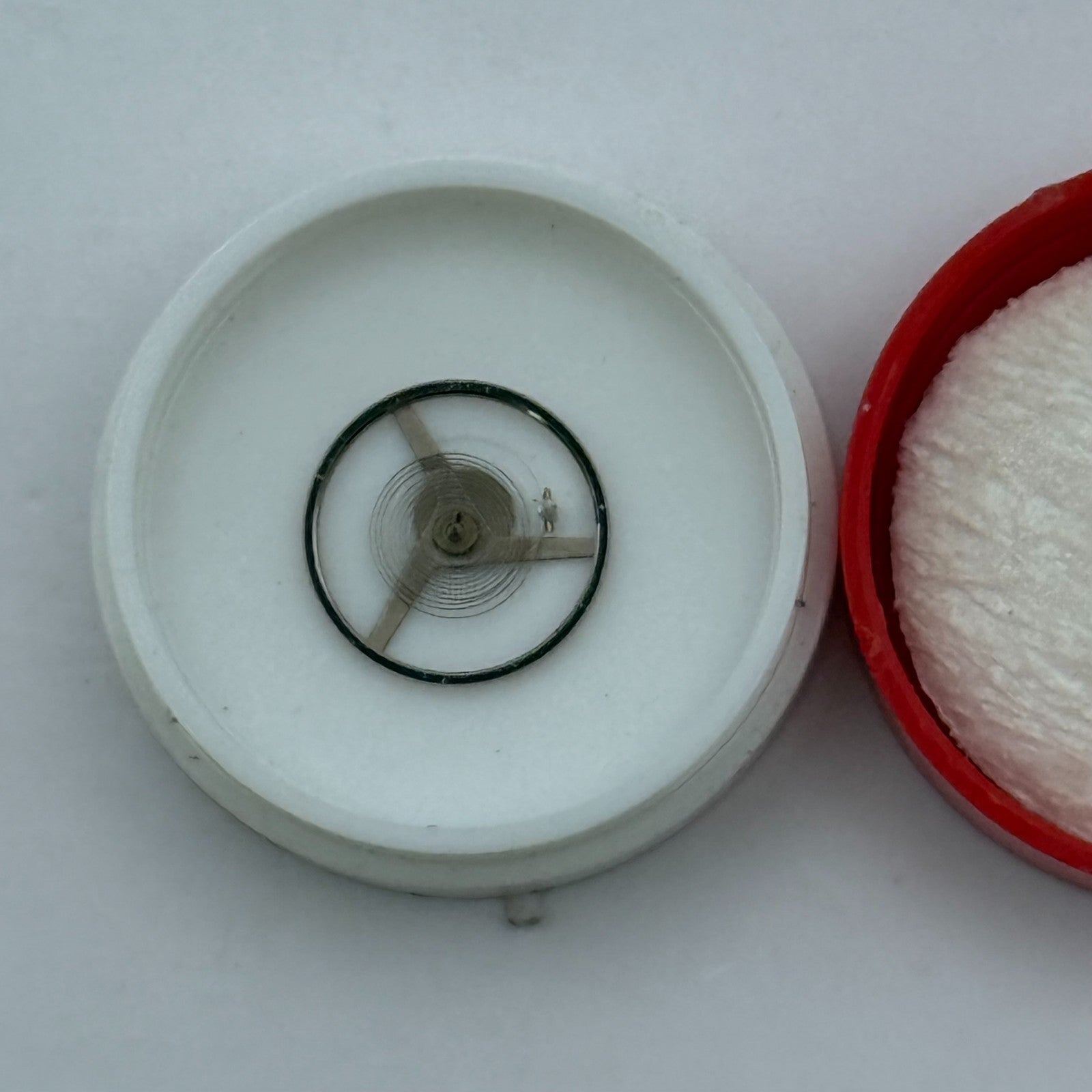 ETA 2512 Balance Wheel Complete And Spring Inca 1112 M Watch Movement Parts NOS