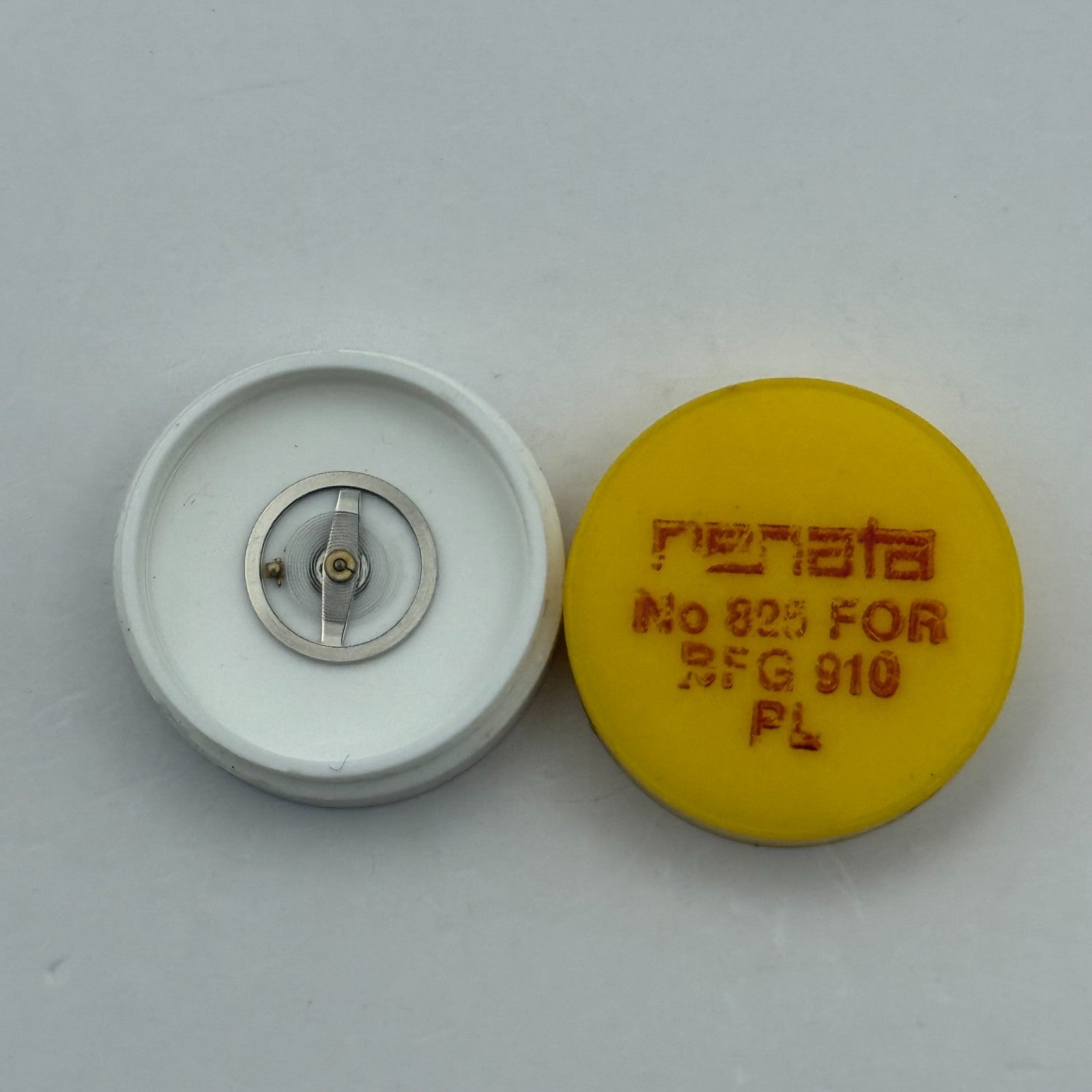 BFG 910 Balance Wheel Complete And Spring Renata 825 Watch Movement Parts NOS 