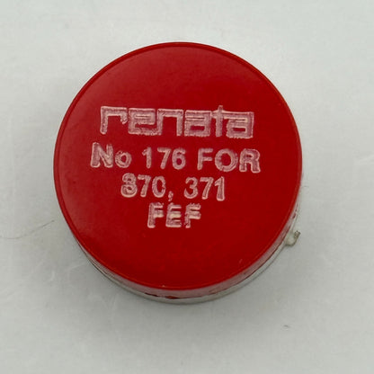 FEF 370 371 Balance Wheel Complete And Spring  176 Watch Movement Parts NOS