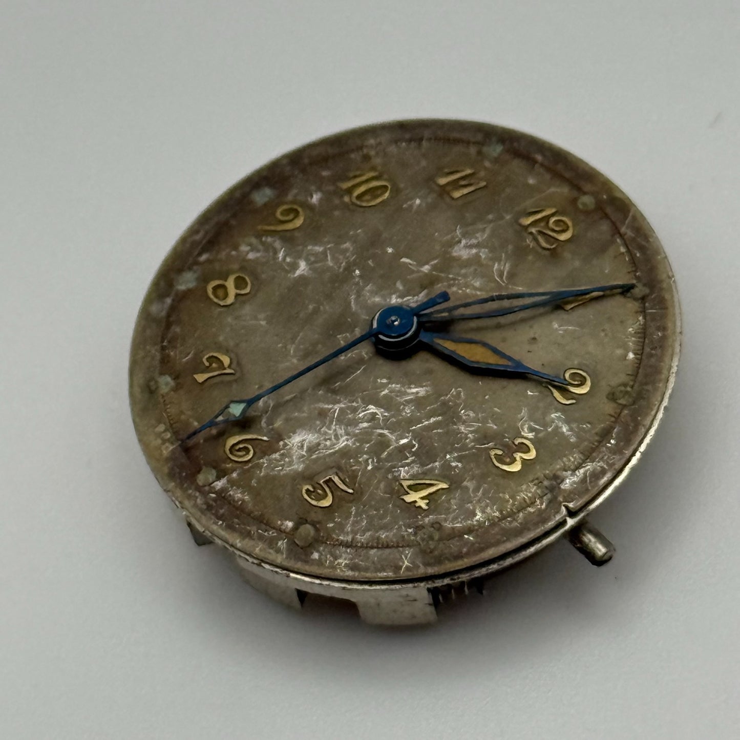 24.7mm Vintage Nivada Aquamatic 800 A3SY Automatic Bumper Watch Movement PARTS