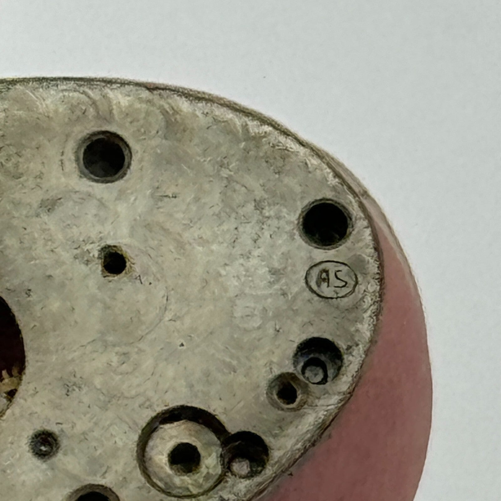 15.2mm Etna Watch Co As 24 A Schild Partial Manual Wind Watch Movement PARTS