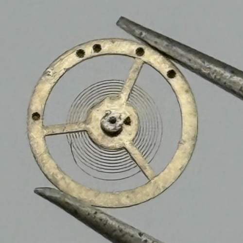 EB 8320 8321 8330 Balance Wheel Complete And Spring 6 3/4’’’ Watch Movement Part