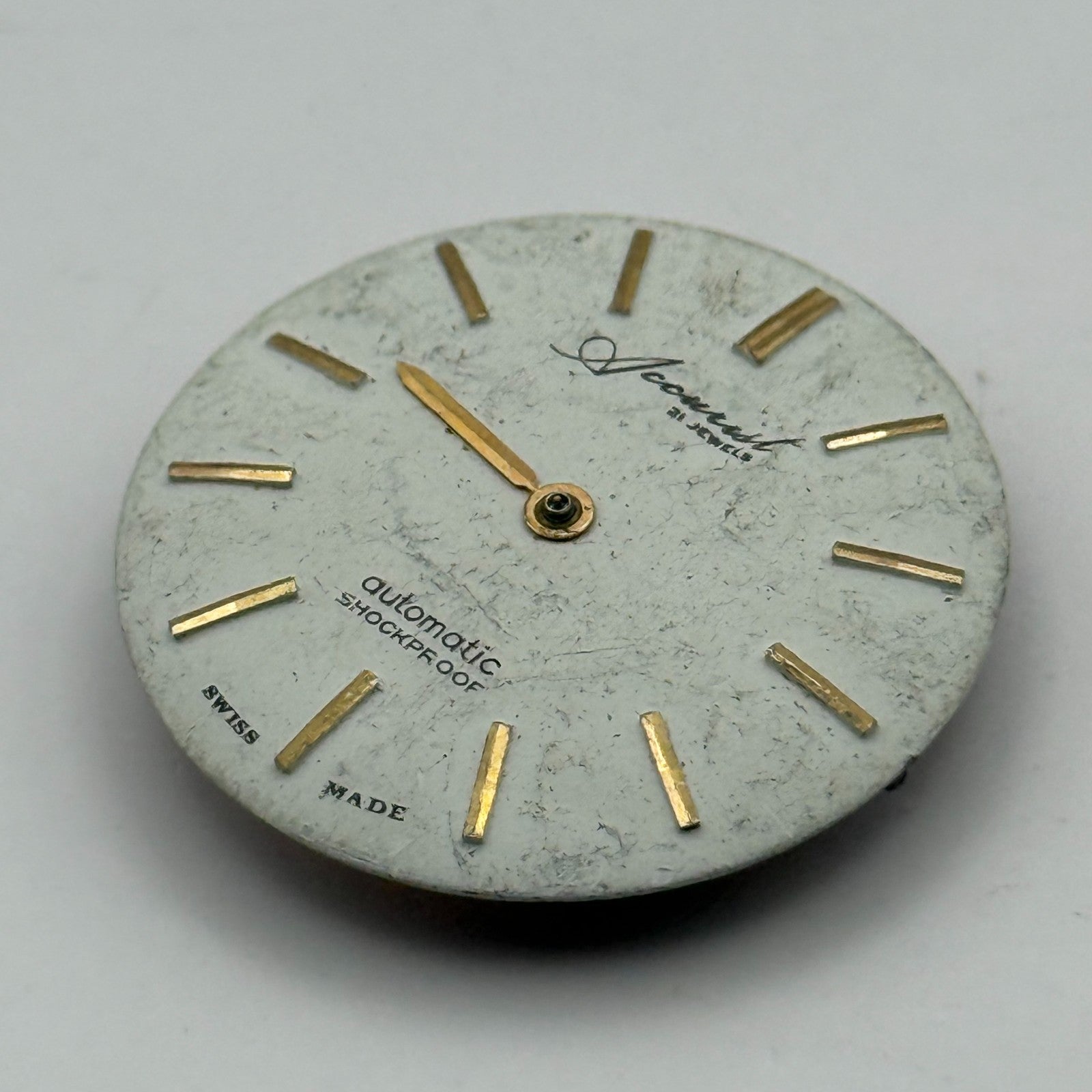 ETA 2451 Watch Movement Accurist Shockproof 21 Jewels Automatic Parts 28.5mm