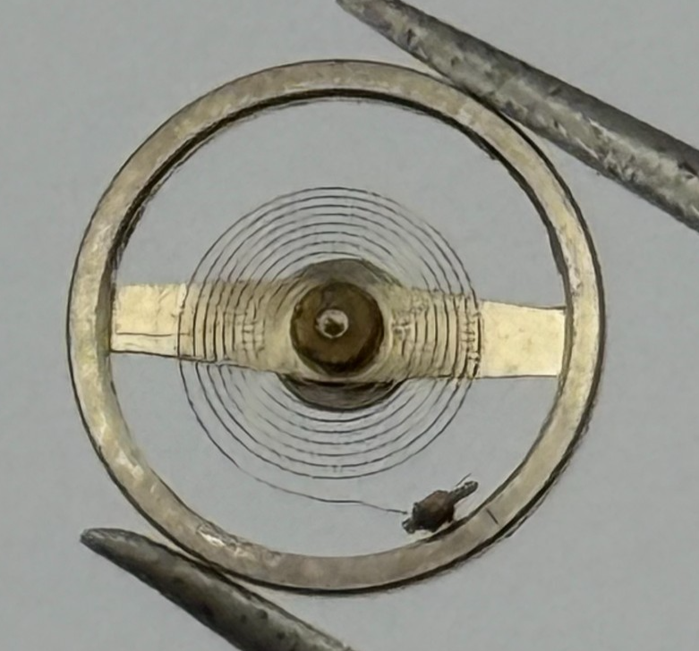 Oris 440 Balance Wheel Complete And Spring 6¾-8’’’  974 M Watch Movement Parts