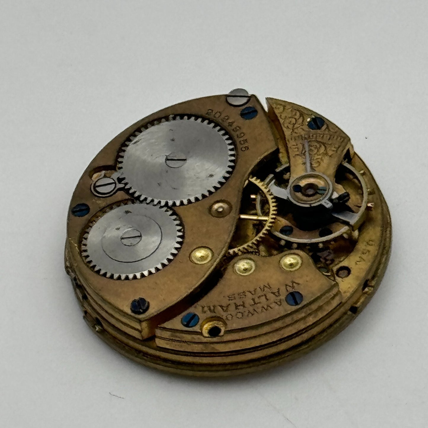 0s Men's Waltham Grade No. 160 Model 1900 American Watch Movement PARTS SPARES