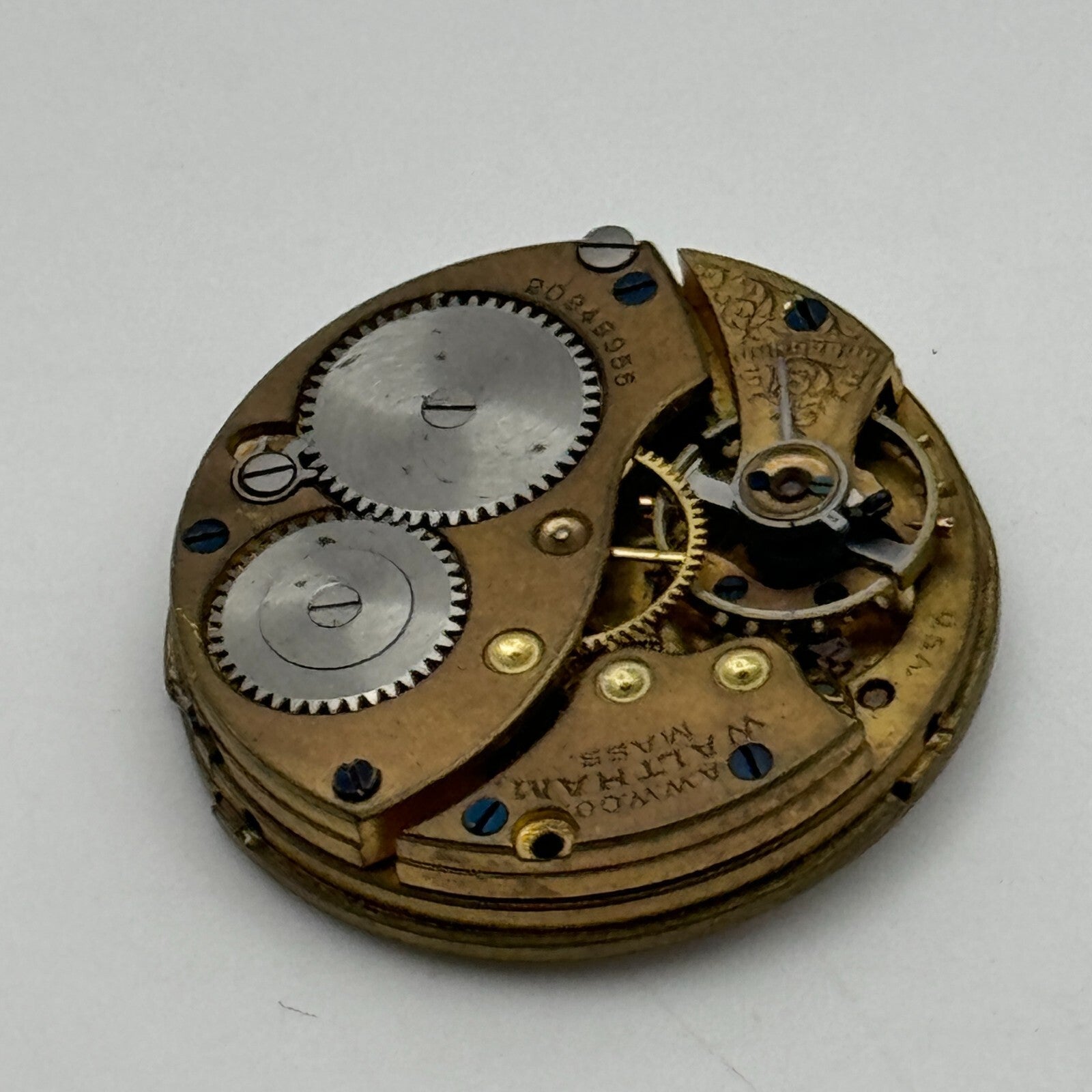 0s Men's Waltham Grade No. 160 Model 1900 American Watch Movement PARTS SPARES