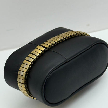 23mm Working Vintage Ladies Timex Indiglo Gold Plated Quartz Watch New Battery