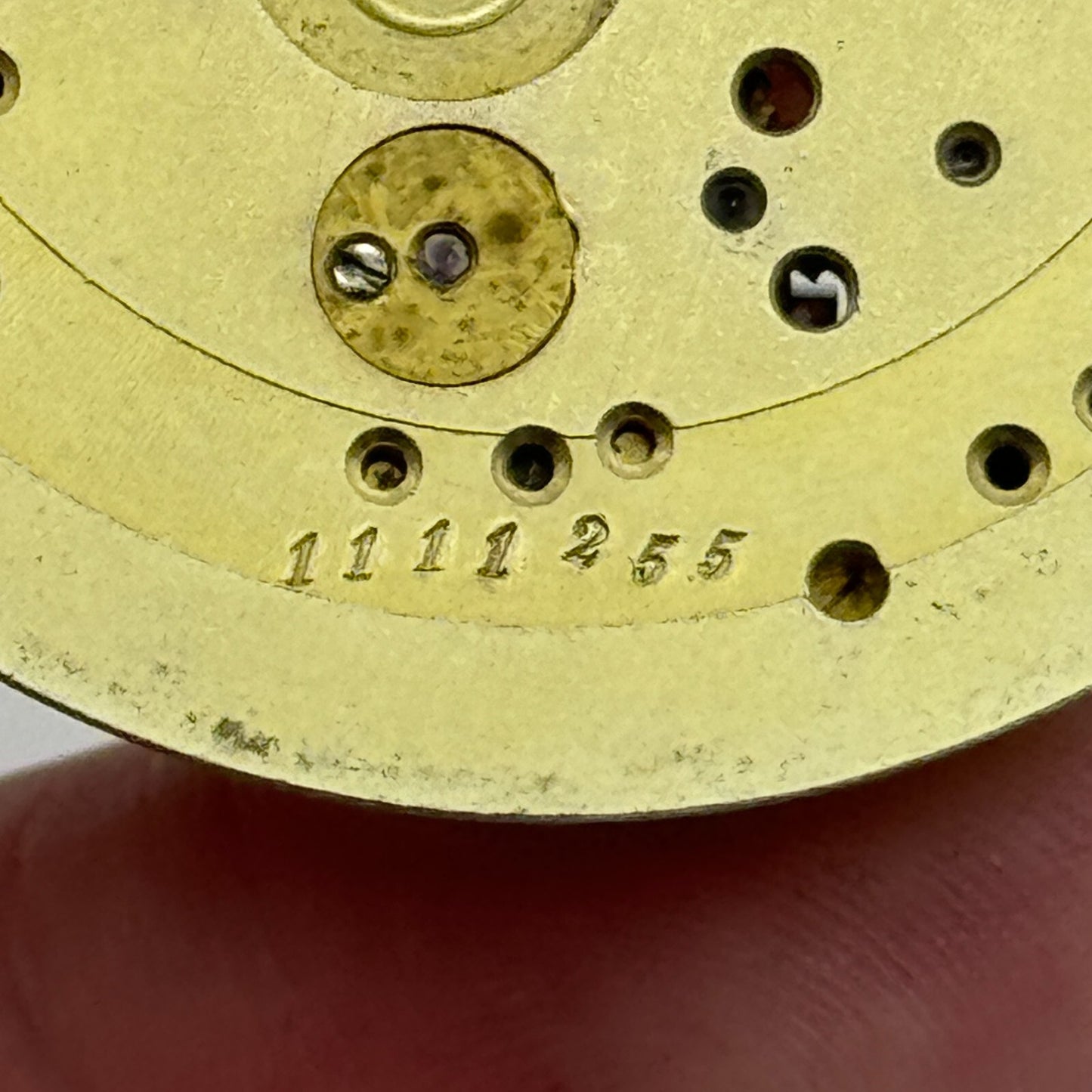 45.3mm Antique Dimier Freres & Cie D F & C Key Wound Pocket Watch Movement PARTS