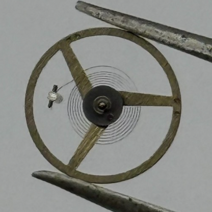 FEF 6660 Balance Wheel Complete And Spring Ord + Inca 1711 Watch Movement Parts