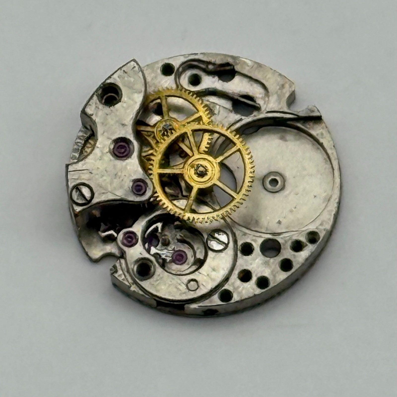 Jaeger Le Coultre 12 Watch Movement x 2 & Spares Vintage Swiss Parts 14.9mm