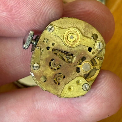 Vintage Groville Shockproof Made In UK Sweep Manual Wind Watch PARTS / REPAIR