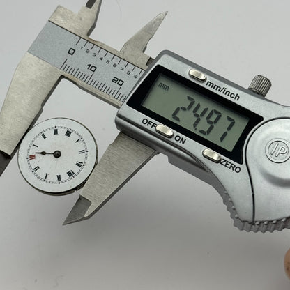 25mm Unidentified Balance Ok Quality Trench Watch Movement Manual Wind PARTS