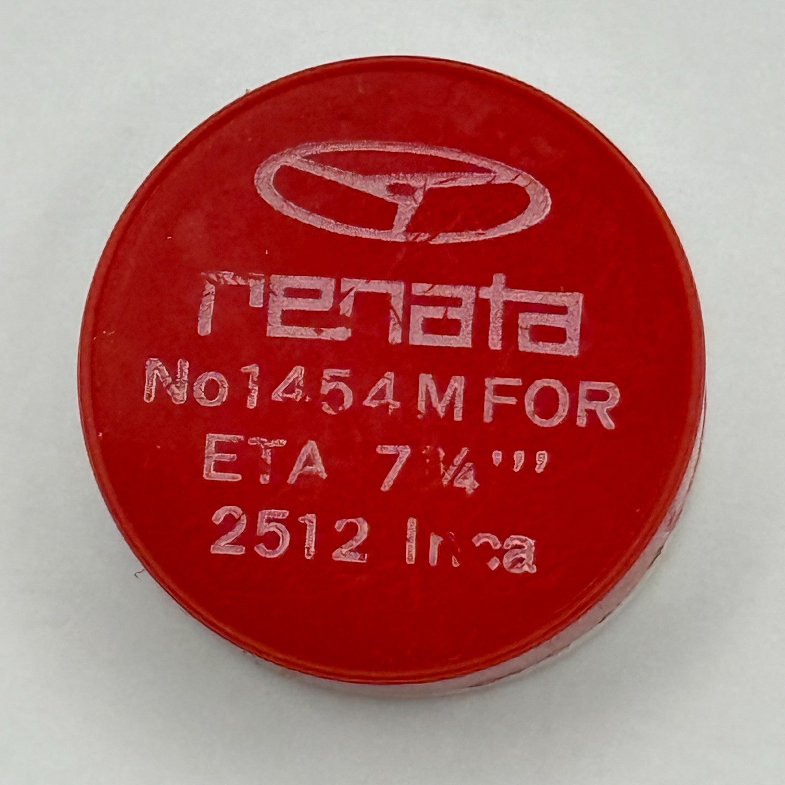 ETA 2512 Balance Wheel Complete And Spring 7¾’’’ 1454 M Watch Movement Parts 