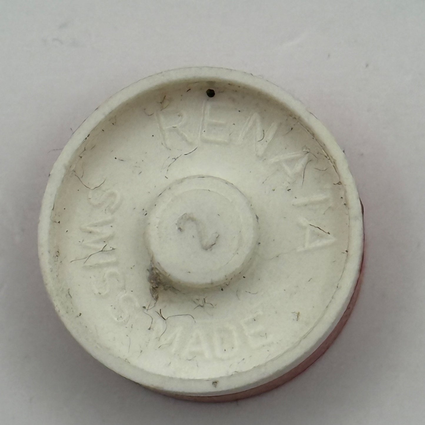 FEF 371 Balance Wheel Complete And Spring 6 3/4 - 8''' Watch Movement Parts 