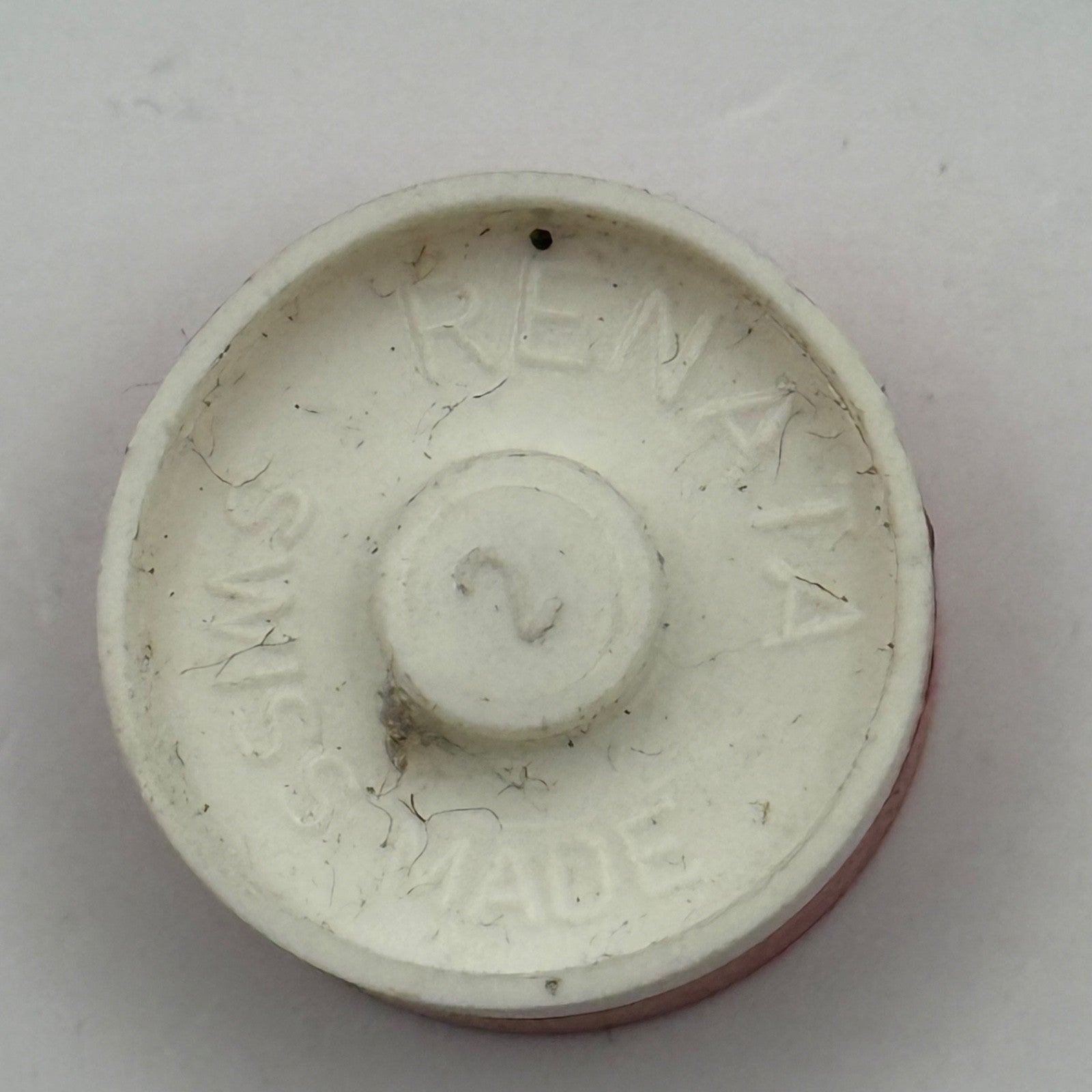 FEF 371 Balance Wheel Complete And Spring 6 3/4 - 8''' Watch Movement Parts 