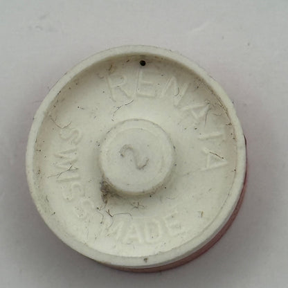 FEF 371 Balance Wheel Complete And Spring 6 3/4 - 8''' Watch Movement Parts 