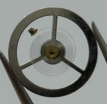 EB 8800 Balance Wheel Complete And Spring 12’’’ 1309 Watch Movement Parts NOS