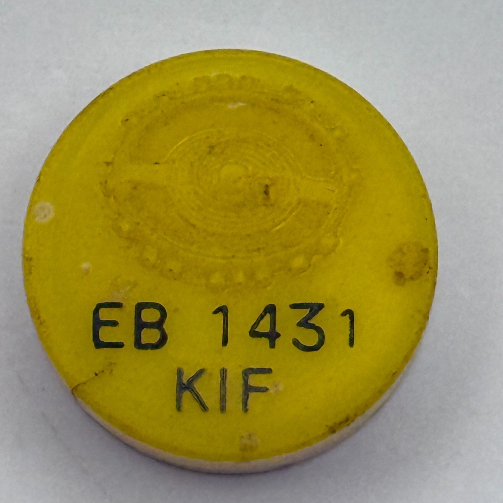EB Balance Complete KIF Renata 1431 Watch Movement Parts Vintage NOS