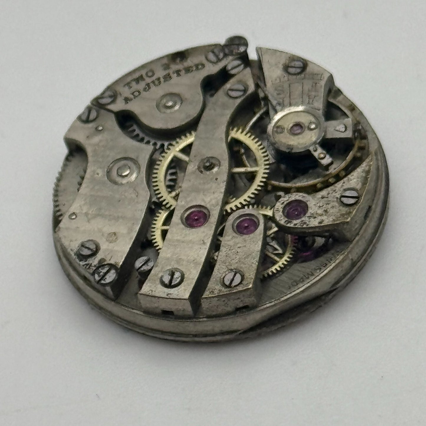 23.5mm Unidentified High Grade Manual Wind Swiss Watch Movement Vintage PARTS