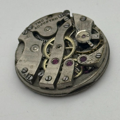 23.5mm Unidentified High Grade Manual Wind Swiss Watch Movement Vintage PARTS