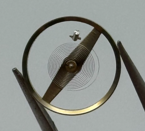 ST 1800 1805 Balance Wheel Complete And Spring 1509 M Watch Movement Parts NOS