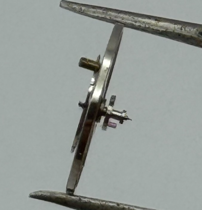 Oris 650 654Balance Wheel Complete And Spring 11½’’’ 1513 M Watch Movement Parts