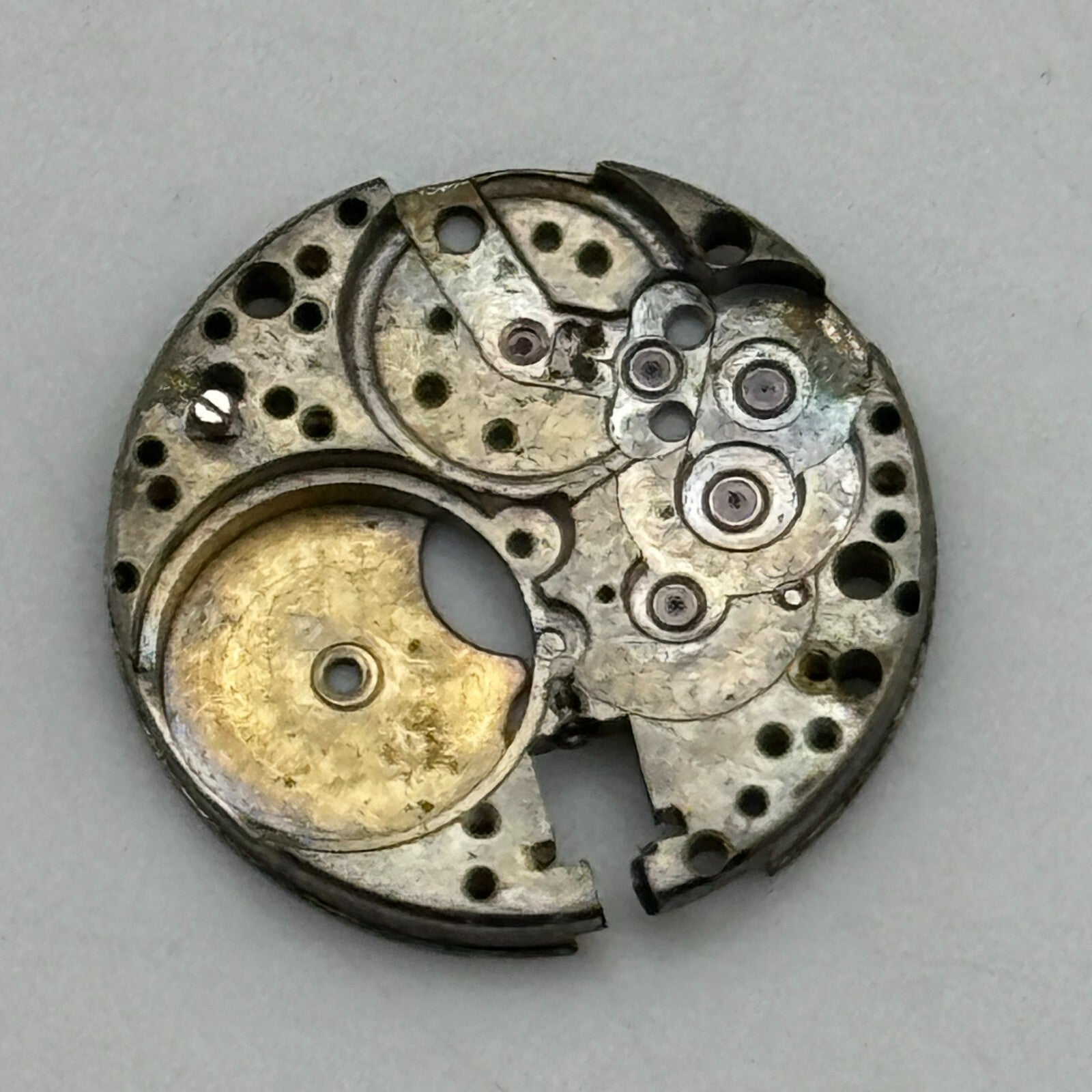 17.4mm Rolex Depose 181 Main Plate Manual Wind Watch Movement Vintage PARTS