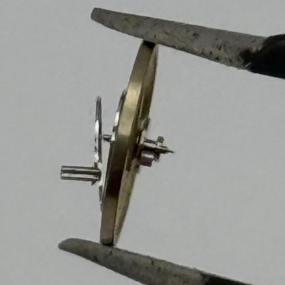 ST 69 Balance Wheel Complete And Spring 6 3/4-8'''  1155 Watch Movement Parts 