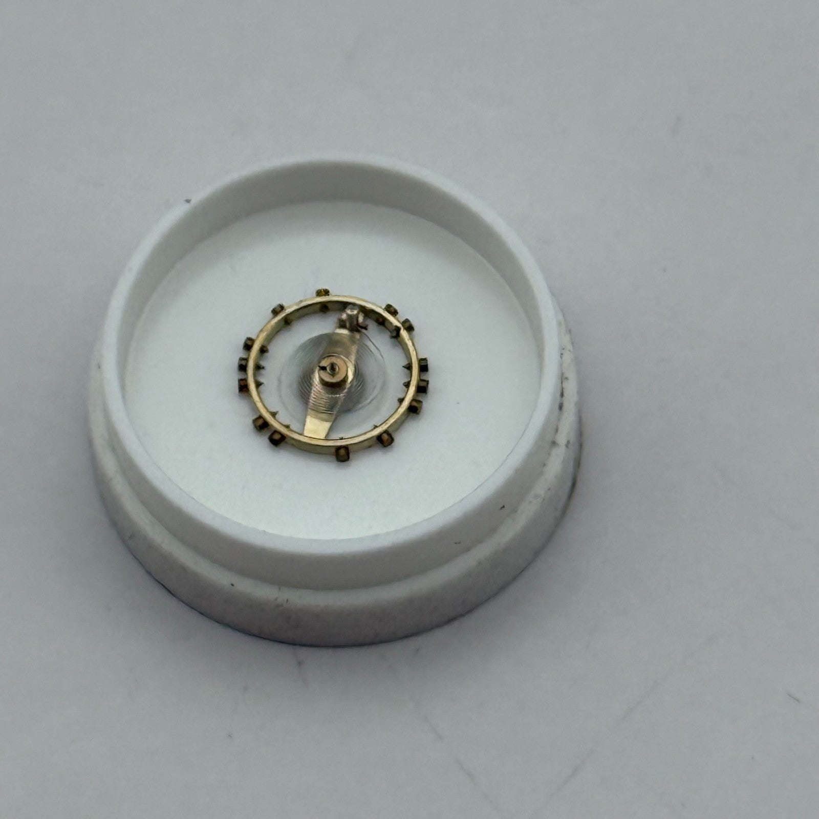 ETA 2485 Balance Wheel Complete And Spring  1379 M Watch Movement Parts 