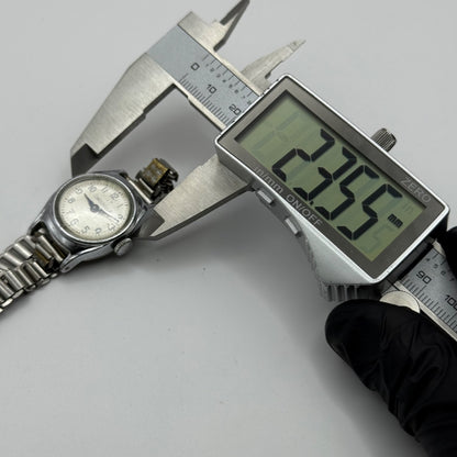 23mm Vintage Timex Cinderella Bonklip Bracelet Manual Wind Watch PARTS / REPAIR