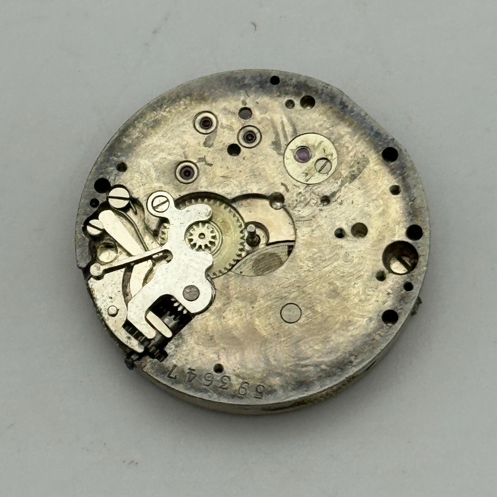23.6mm Possibly Movado 15 Jewels 6 Adj High Grade Manual Wind Watch Movement