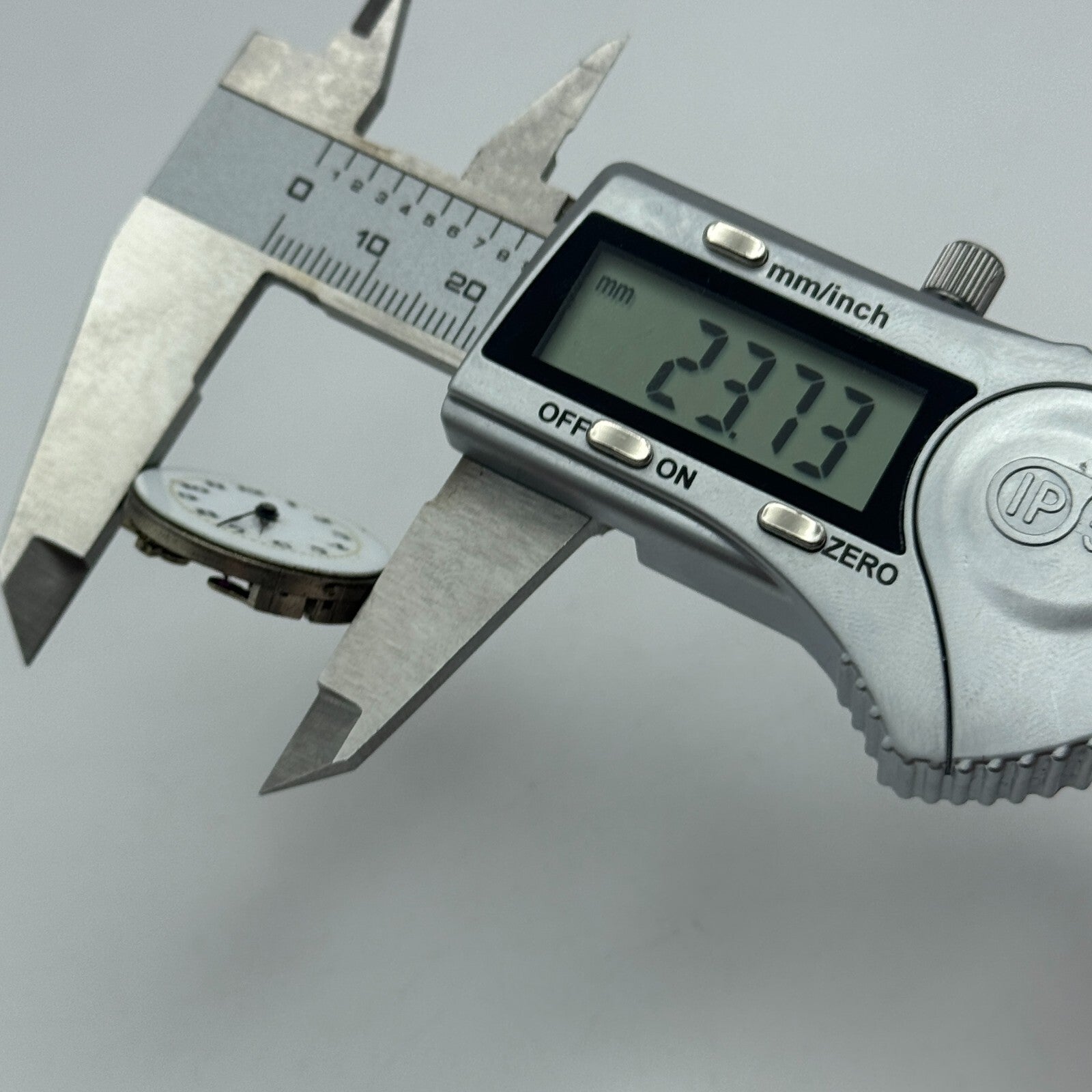 23.6mm 15 Jewels Swiss Porcelain Dial Trench Watch Movement Manual Wind PARTS