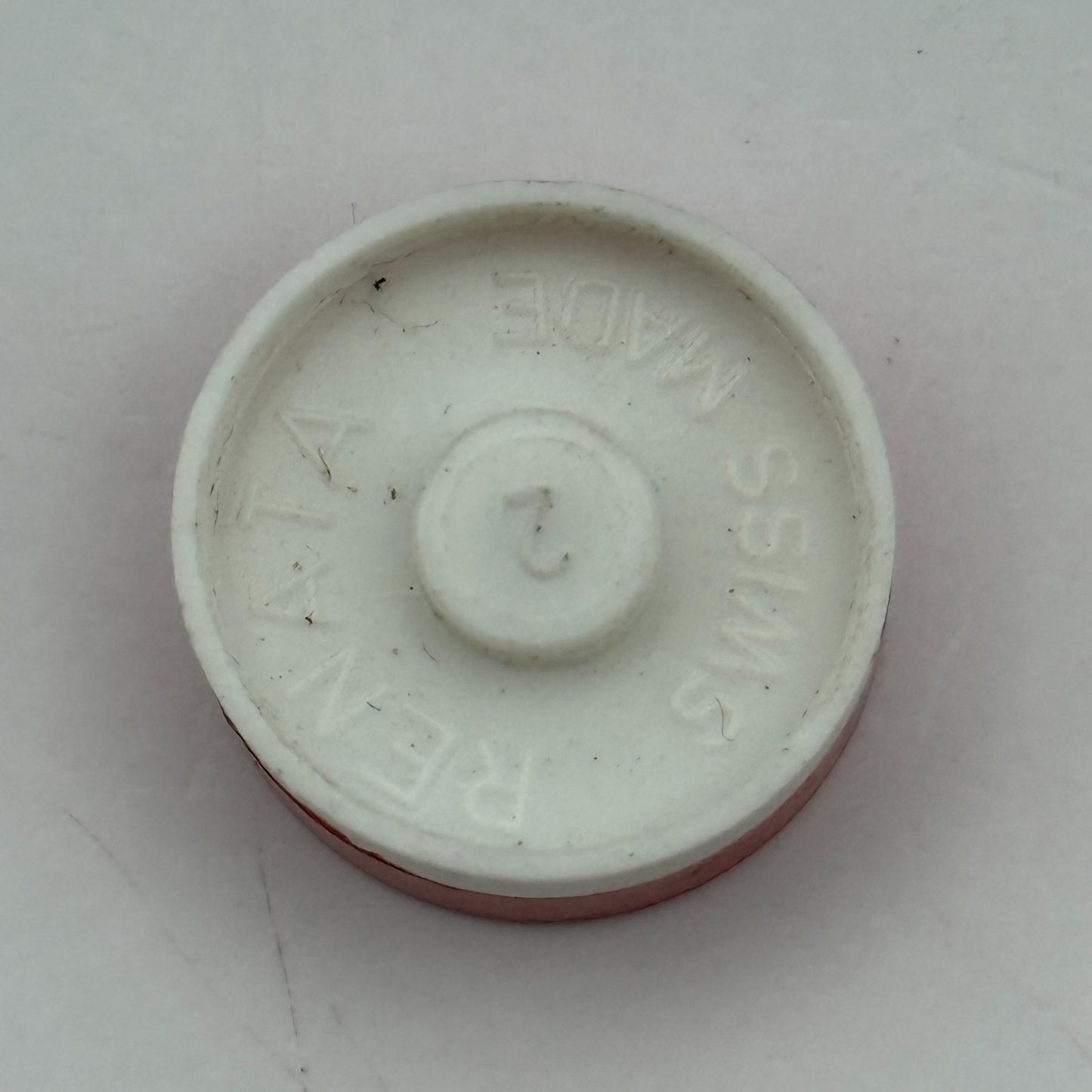 AS 1977 Balance Wheel Complete And Spring 5 1/2'''  1740 M Watch Movement Parts