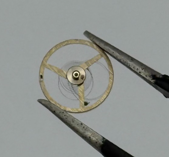 AS 1977-2 Inca Balance Wheel Complete And Spring 1831 M Watch Movement Parts NOS